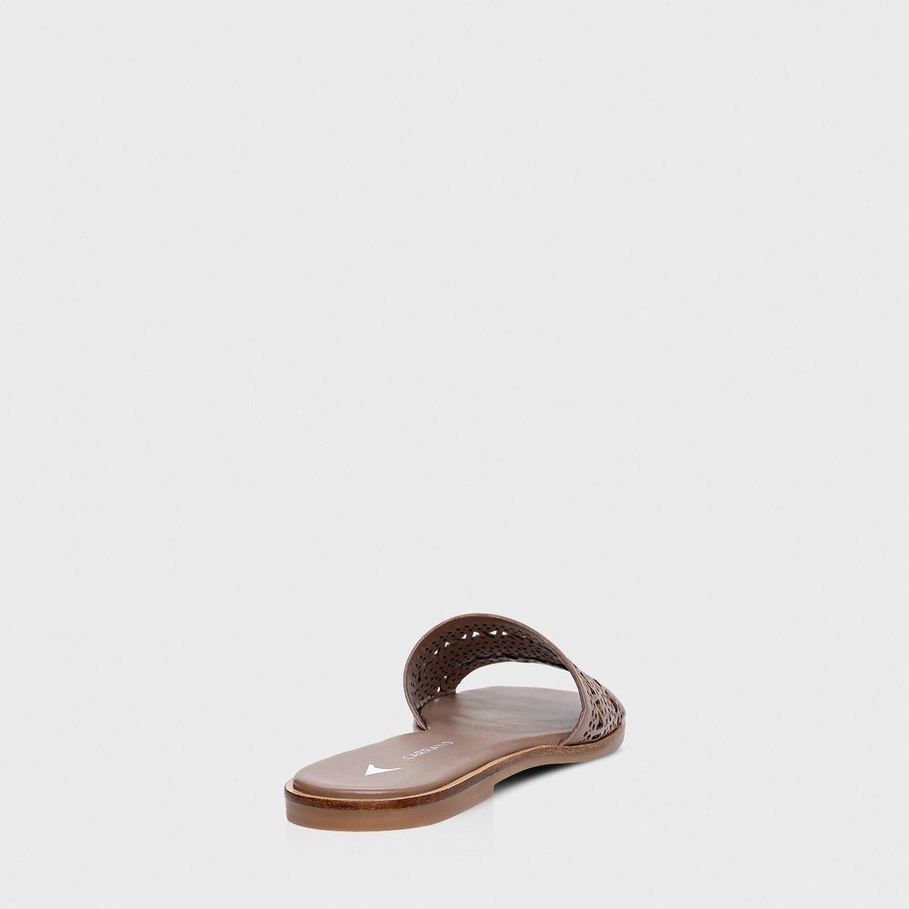 Chinelo Flat Carrano 777016 Marrom 3