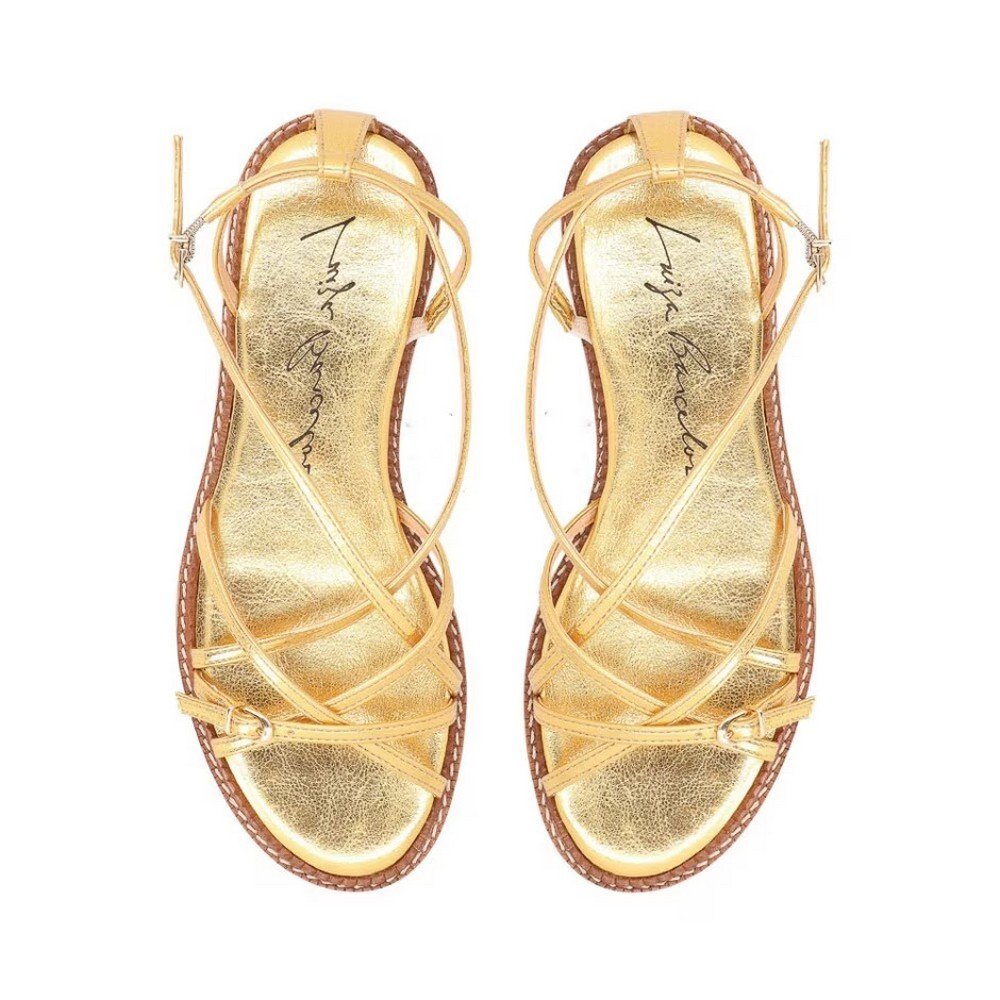 Sandália Luiza Barcelos 60490004 Dourado 4