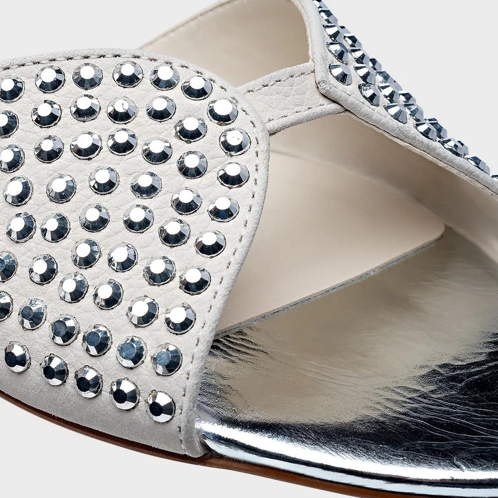 Rasteira Cristal Carrano 239033 Branco 4