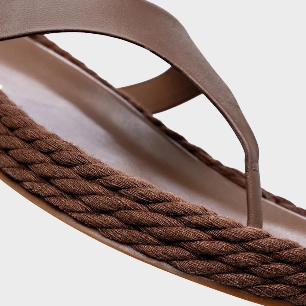 Chinelo Corda Carrano 822004 Marrom 4