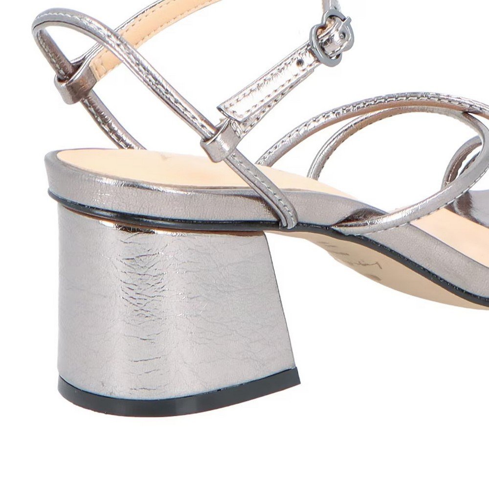 Sandália Salto Bloco Luiza Barcelos 60330021 Prata 6
