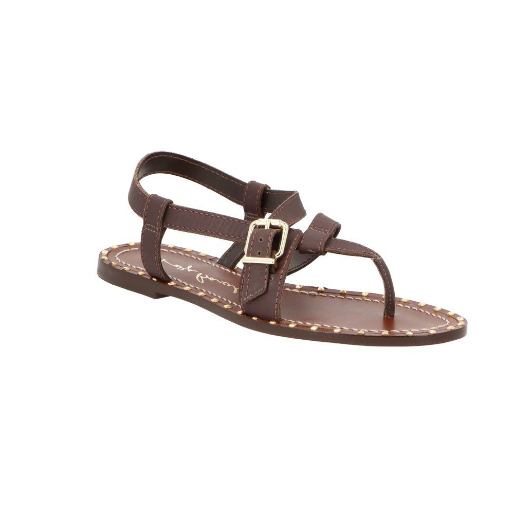 Rasteira Marrocos Luiza Barcelos 13010078 Marrom 2