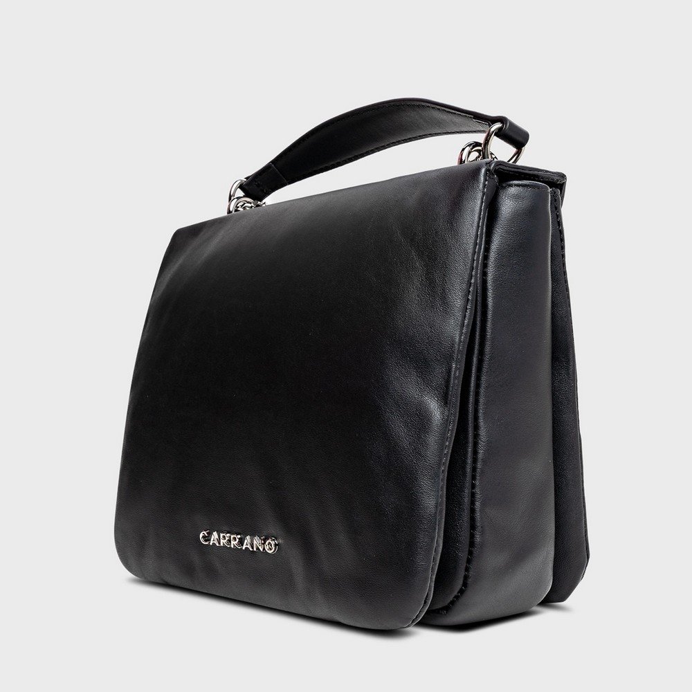 Bolsa Tiracolo Prata Carrano 800687P Preto 3