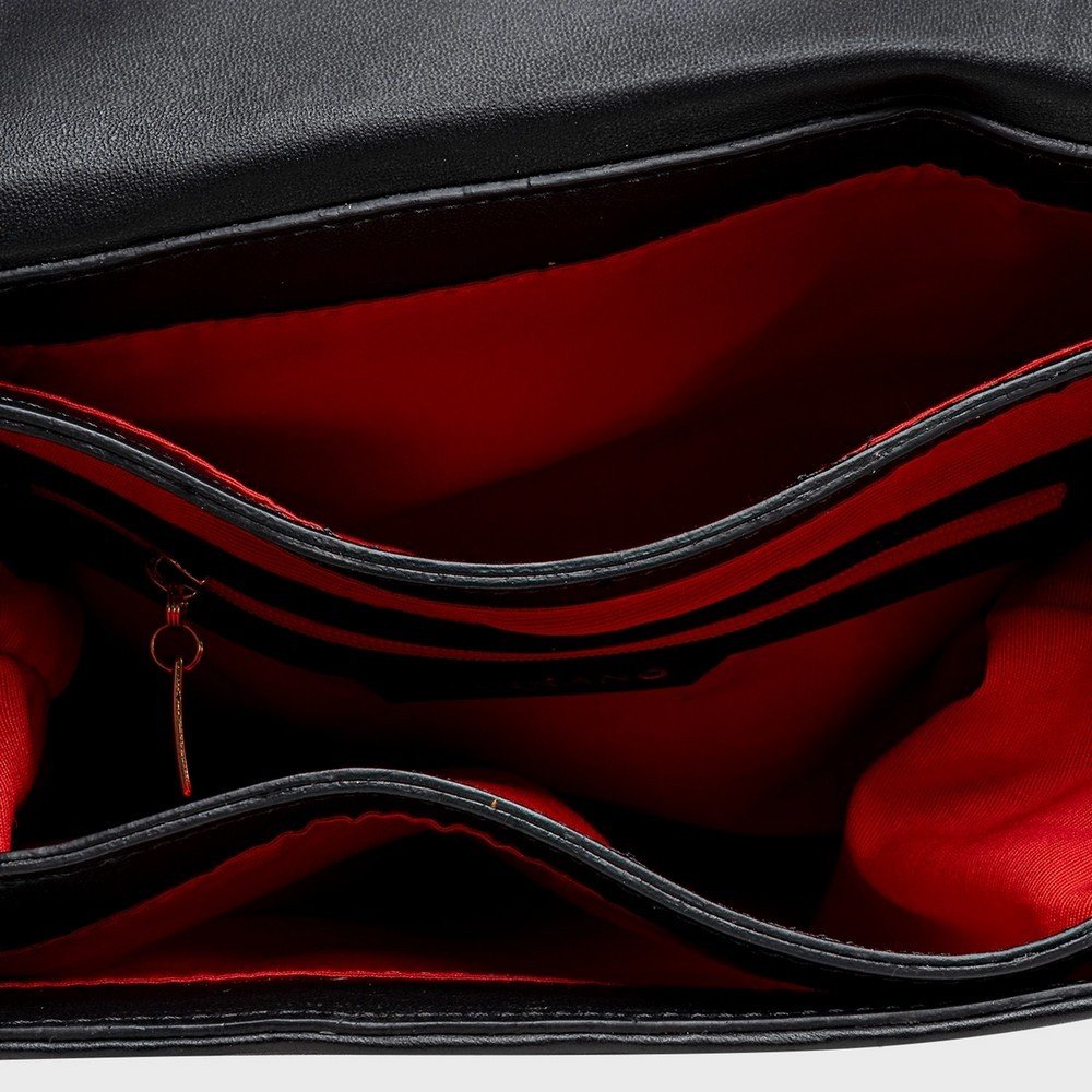 Bolsa Tiracolo Prata Carrano 800687P Preto 4