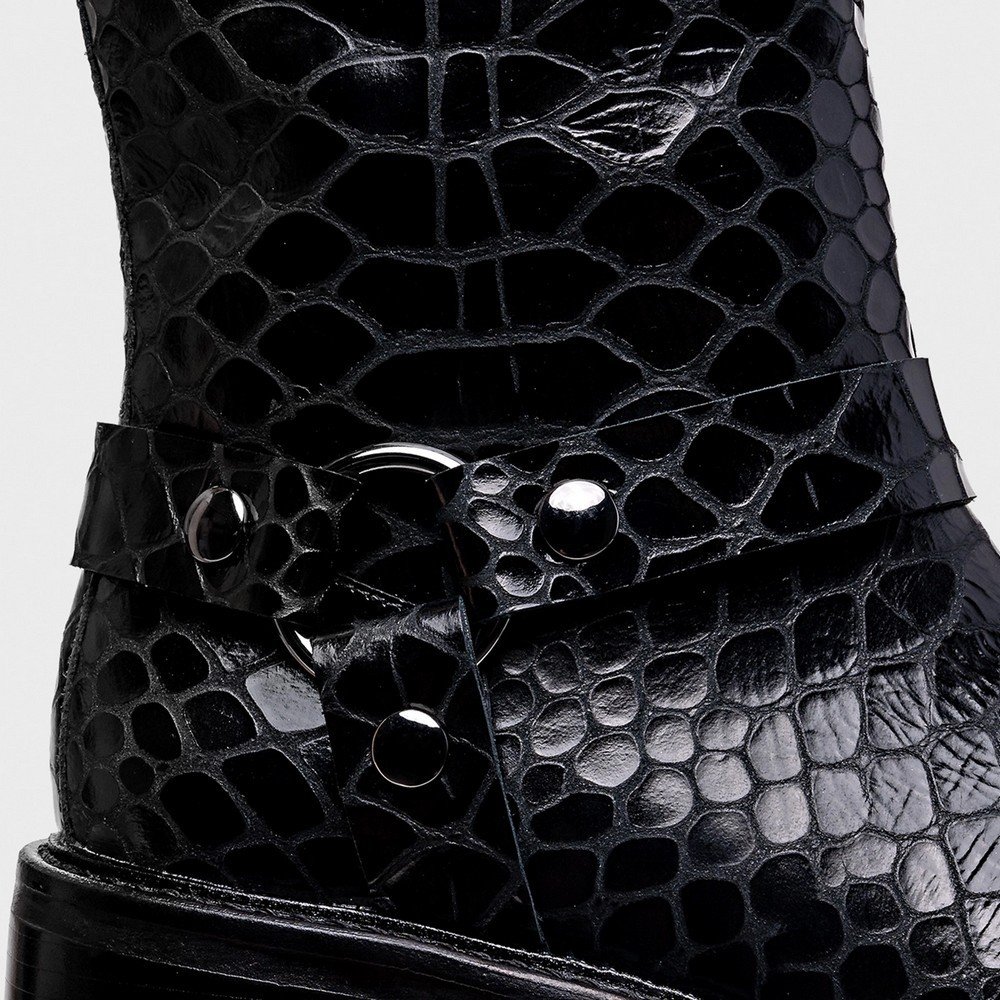 Bota Biker Snake Carrano 845006 Preto 4