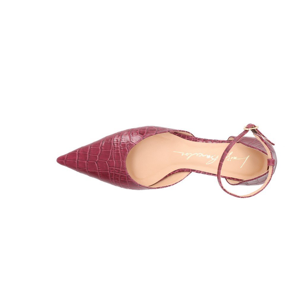 Scarpin Slingback Luiza Barcelos 13780018 Vermelho 4