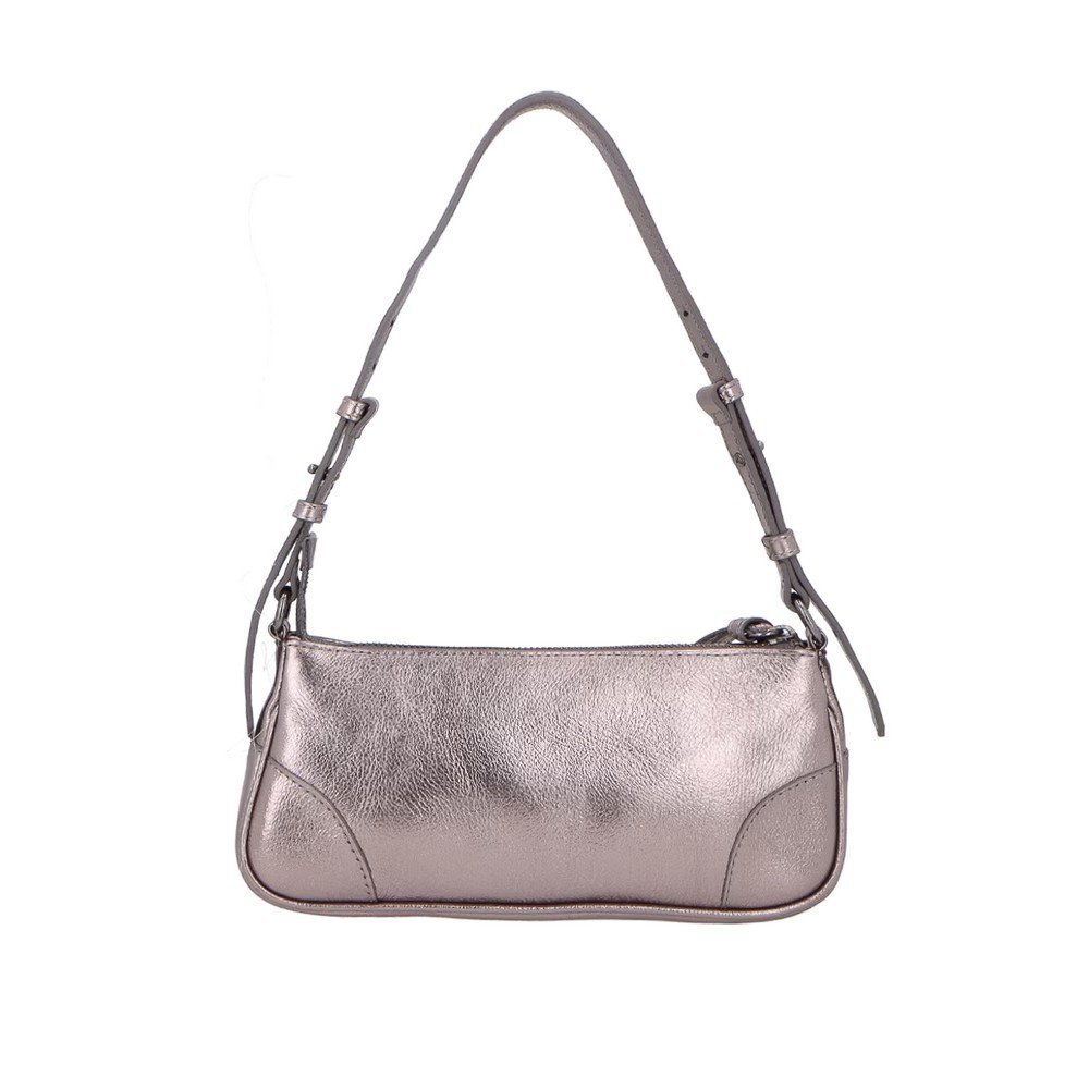 Bolsa Baguete Luiza Barcelos 77771139 Prata 3