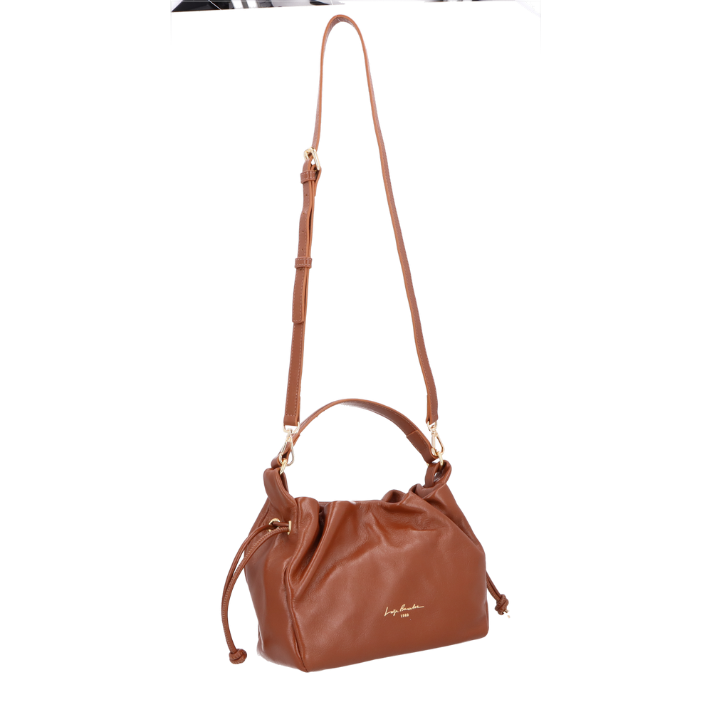 Bolsa com fechamento por nós Luiza Barcelos 77771210 Marrom 3