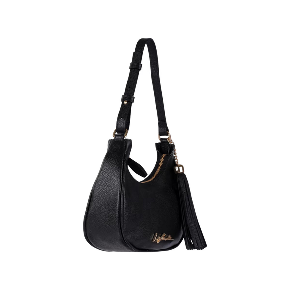 Bolsa Meia Lua Luiza Barcelos 77770673 Preto 2