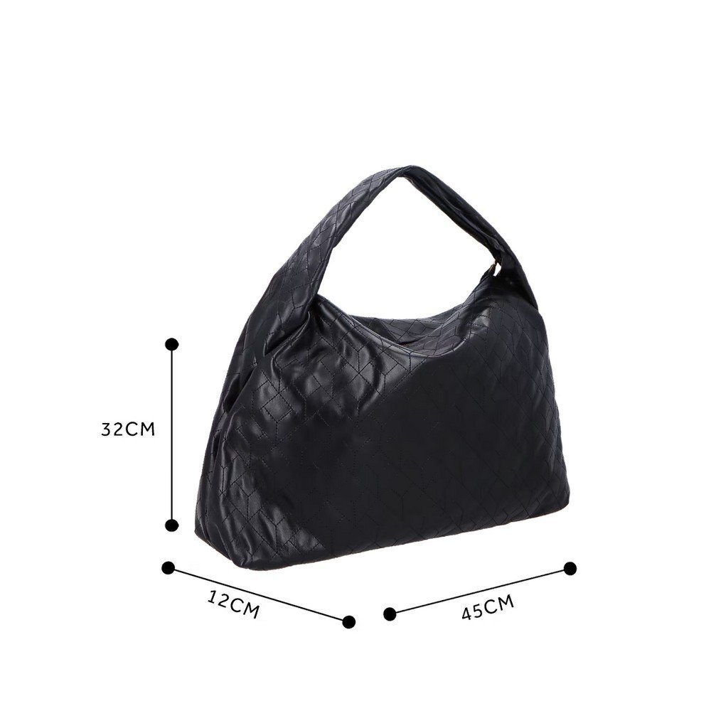 Bolso Hobo Luiza Barcelos 77771222 Preto 4