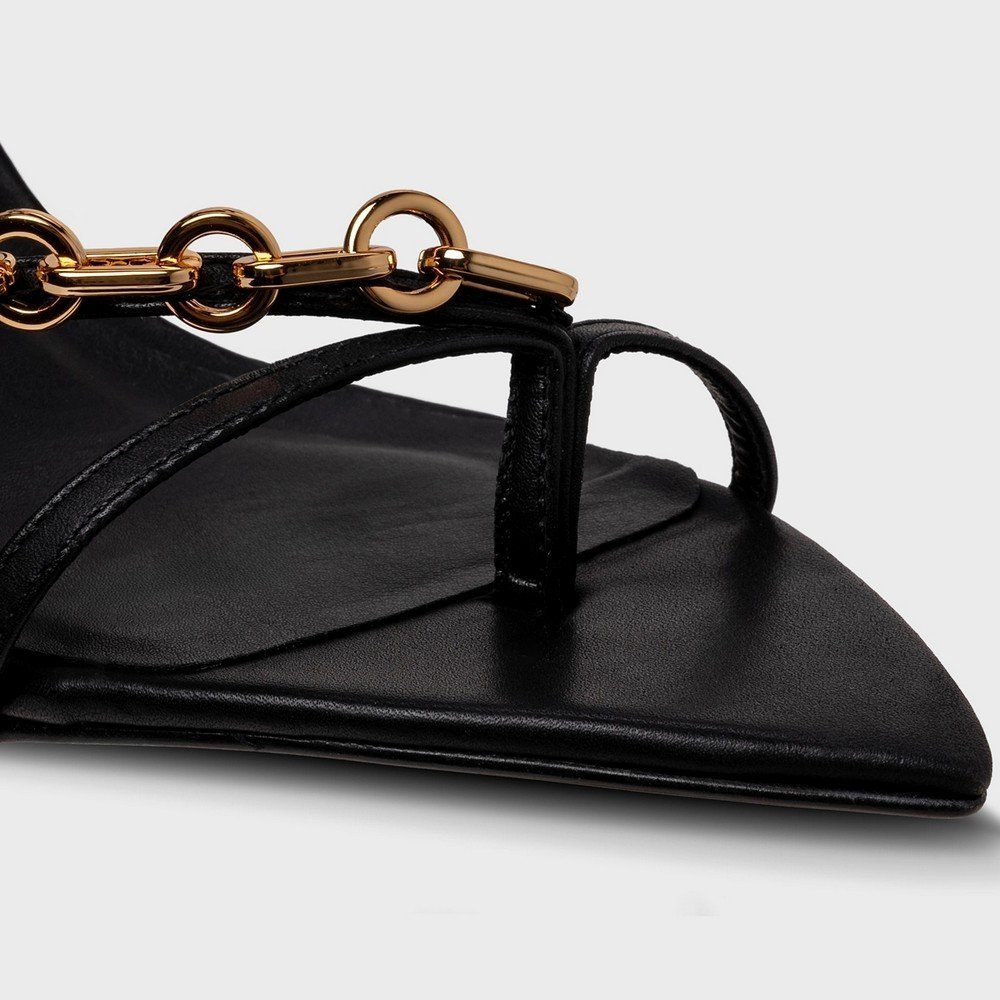 Sandália Bico Folha Carrano 909002 Preto 4