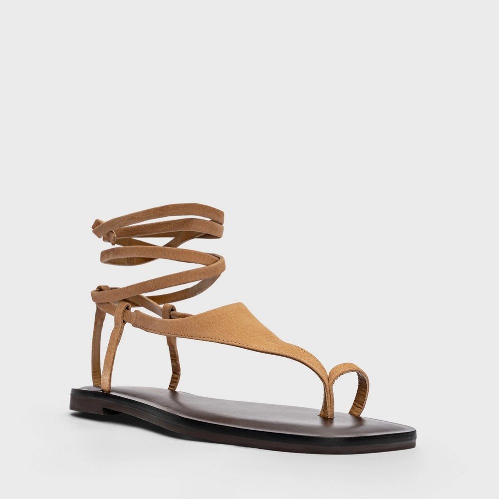 Rasteira de Dedo Carrano 954006 Bege 2