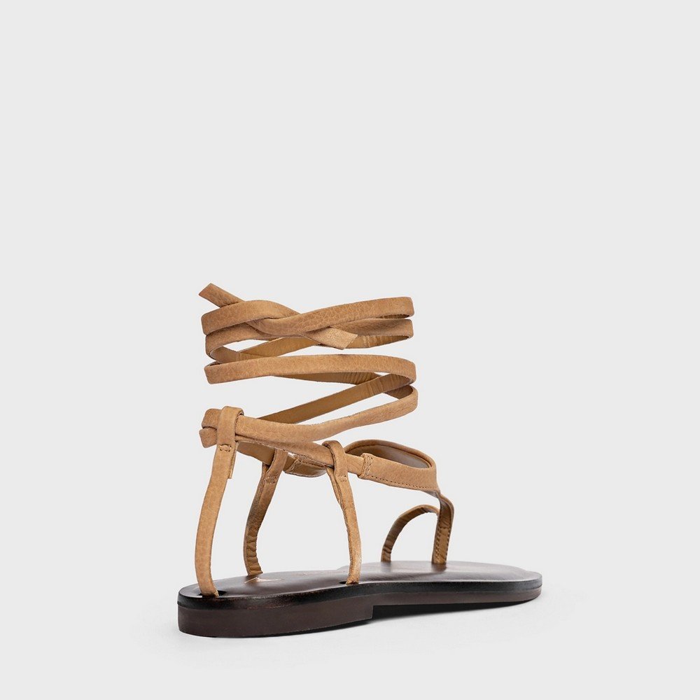 Rasteira de Dedo Carrano 954006 Bege 3