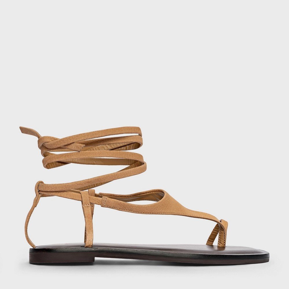 Rasteira de Dedo Carrano 954006 Bege 5