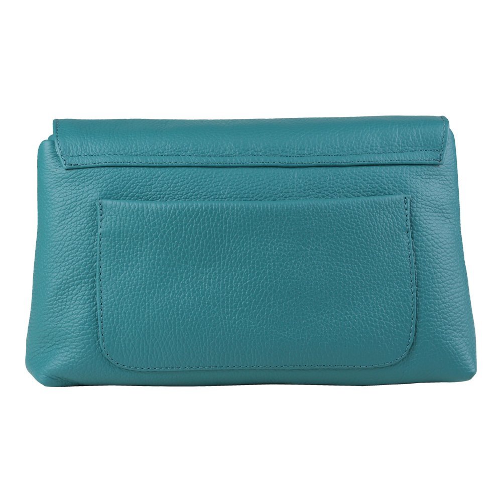 Bolsa feminina Linea Bella em couro 5209 Azul 3