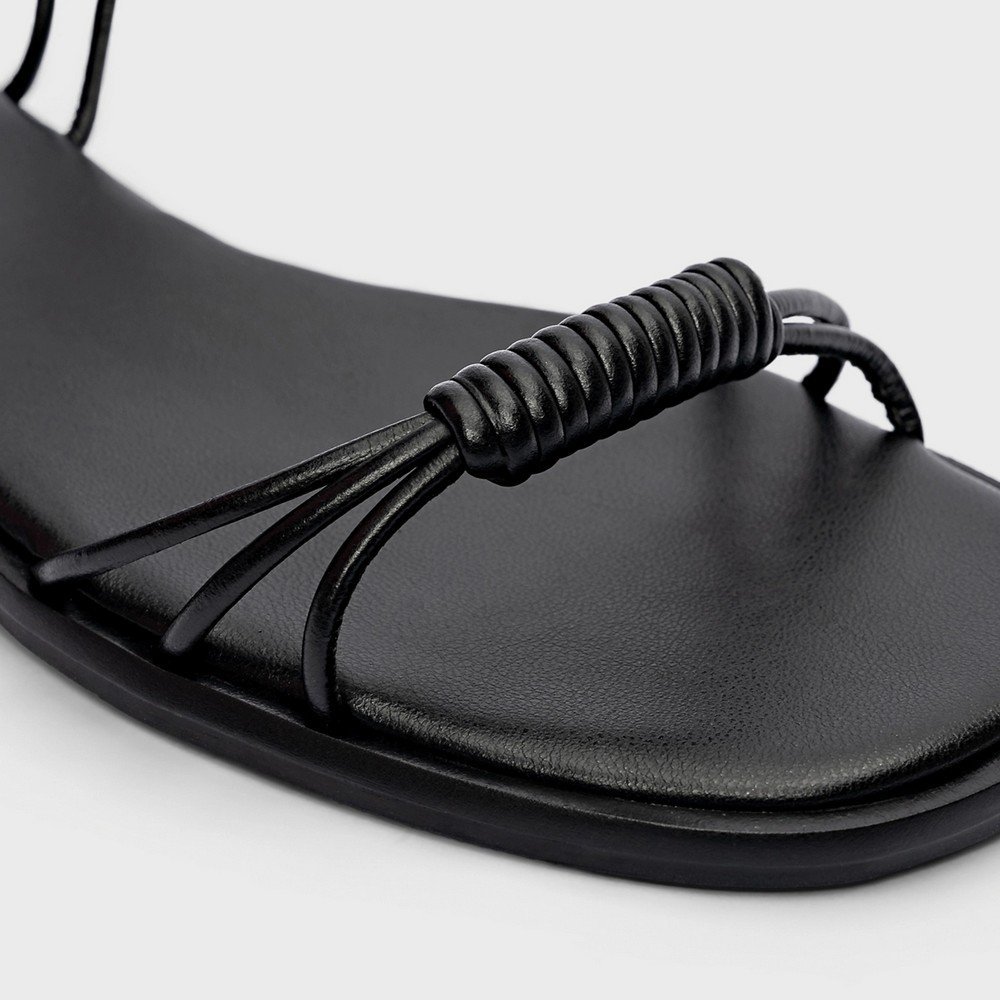 Rasteira Tresse Carrano 777034 Preto 4