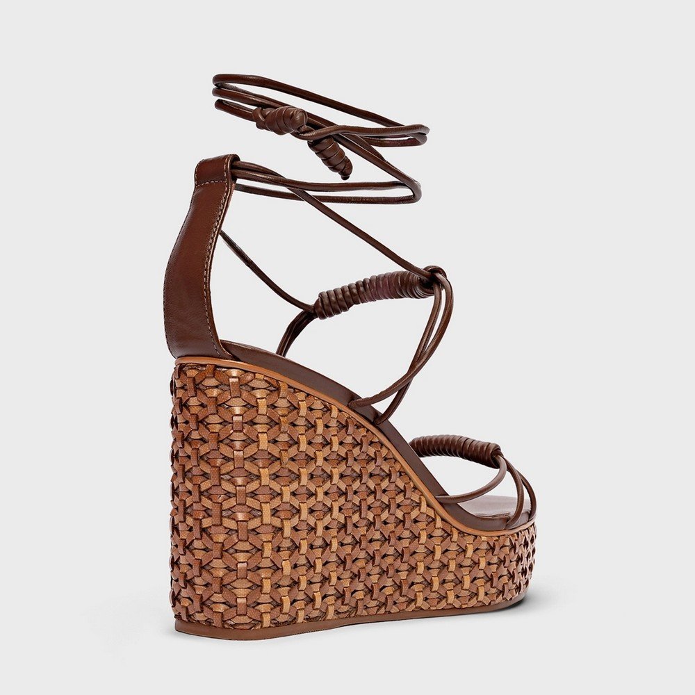 Sandália Tresse Anabela Carrano 154129 Marrom 3