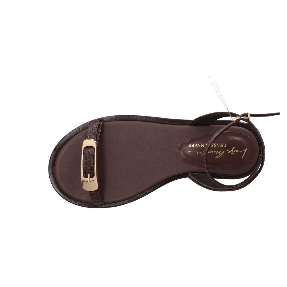 Rasteira Thassia Naves Luiza Barcelos 14270003 Marrom 4