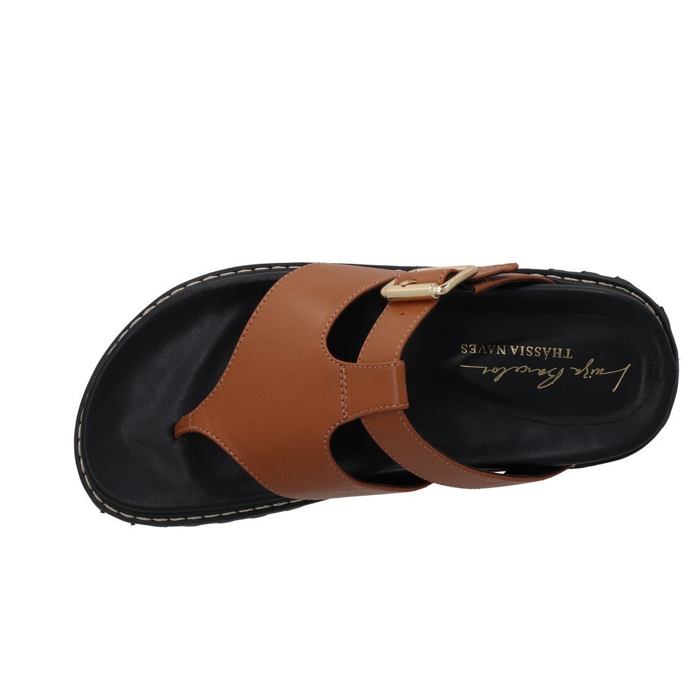 Chinelo Papete Thassia Naves Luiza Barcelos 12350256 Bege 4