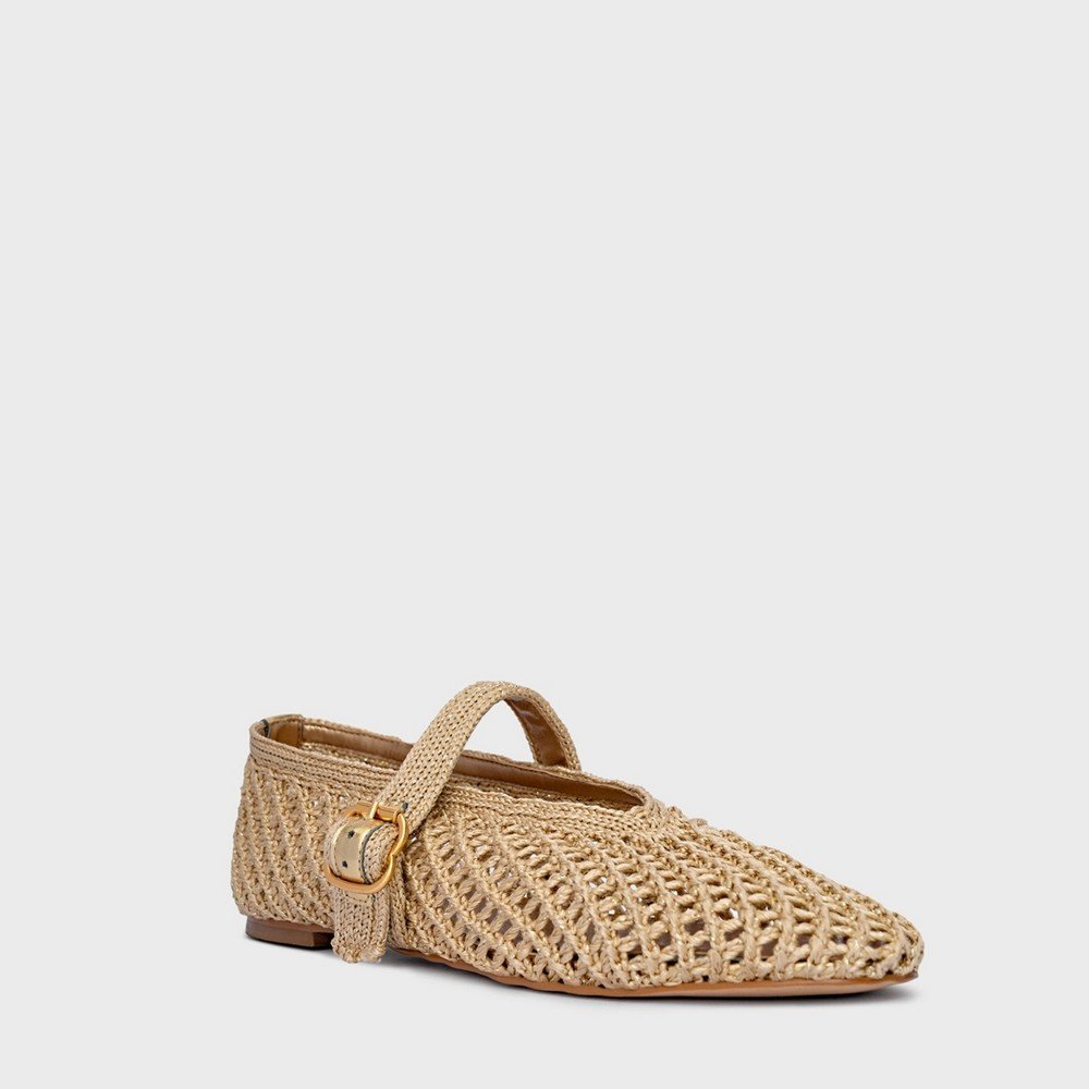 Sapatilha Crochet Carrano 733040 Dourado 2