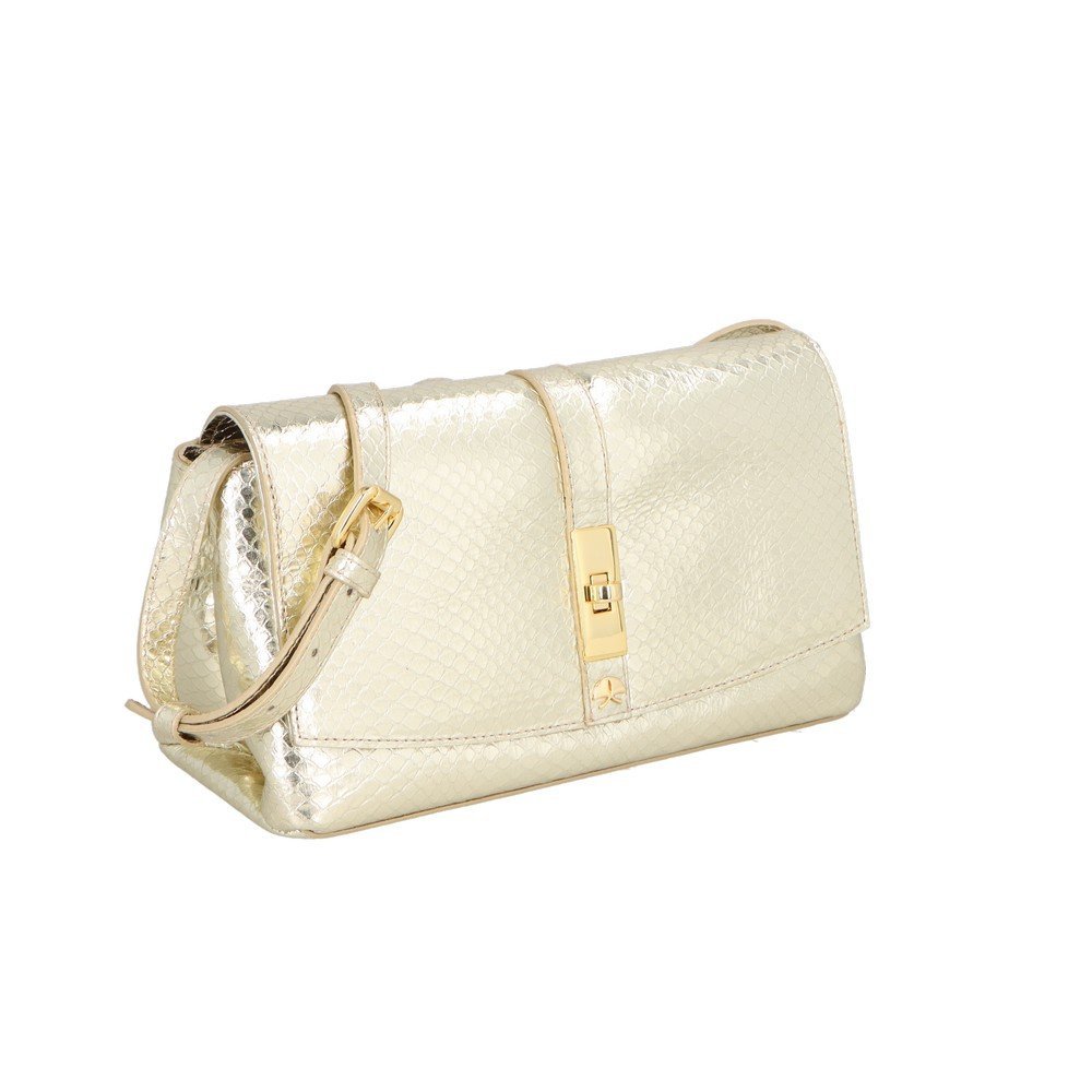 Bolsa Tiracolo Luiz Barcelos 77771338 Dourado 2