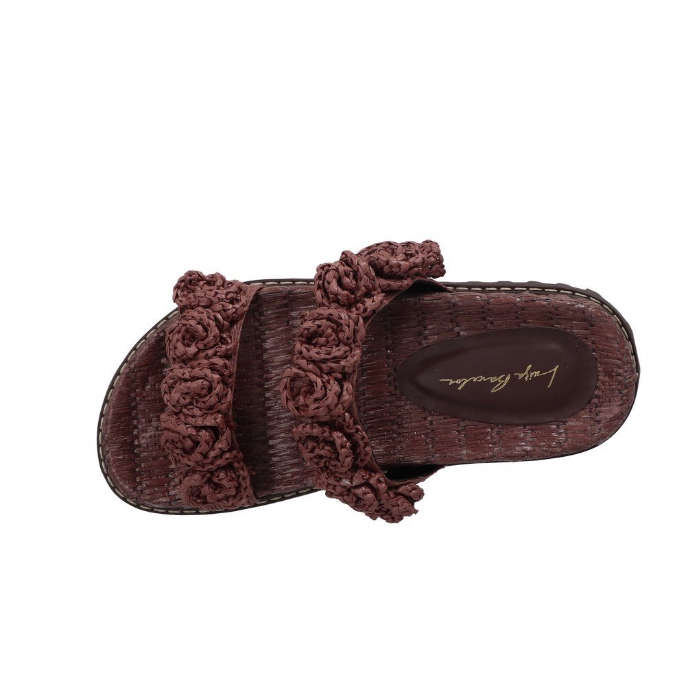 Chinelo Papete Luiza Barcelos 14240006 Marrom 4