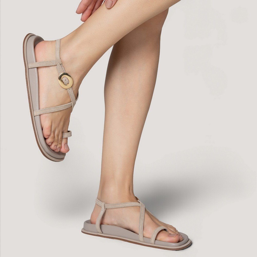 Rasteira Papete Carrano 928009 Cinza 5