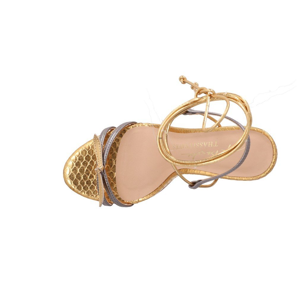 Sandália Thassia Naves Luiza Barcelos 11530072 Dourado 4