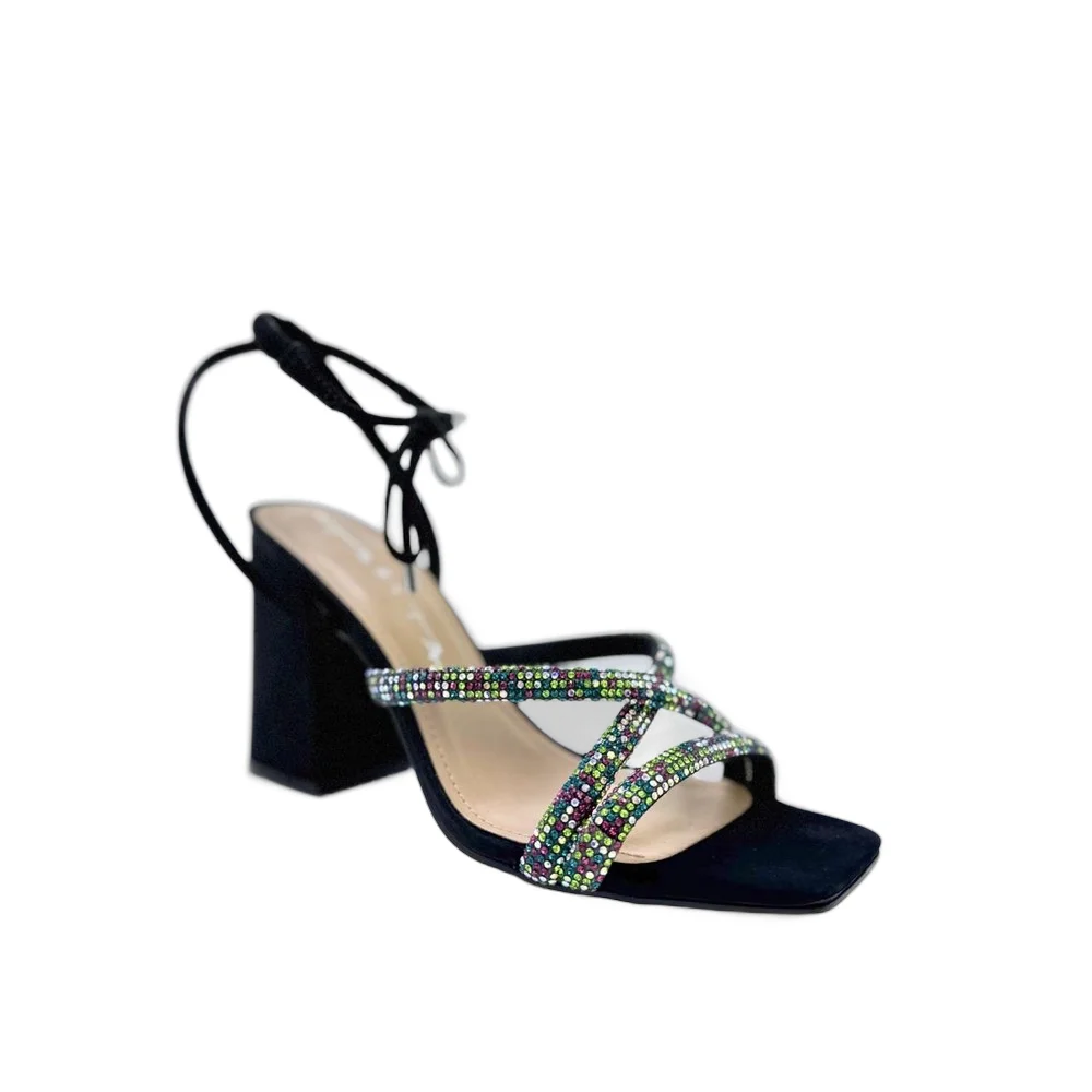 Sandália Strass Color Tabita 8833561 Preto 2
