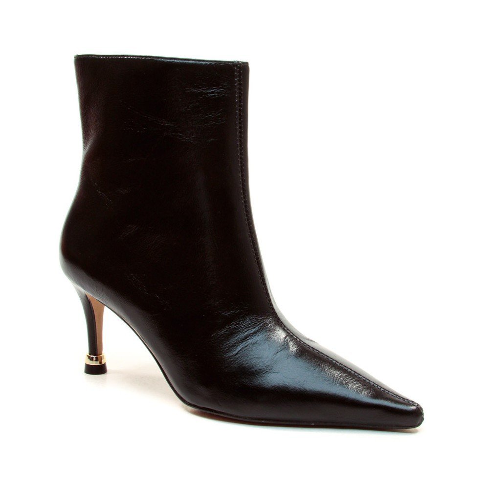 Bota bico fino cano curto Cecconello 2937002 Preto 2