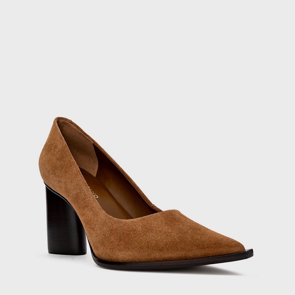 Scarpin Salto Alto Carrano 978001 Marrom 2
