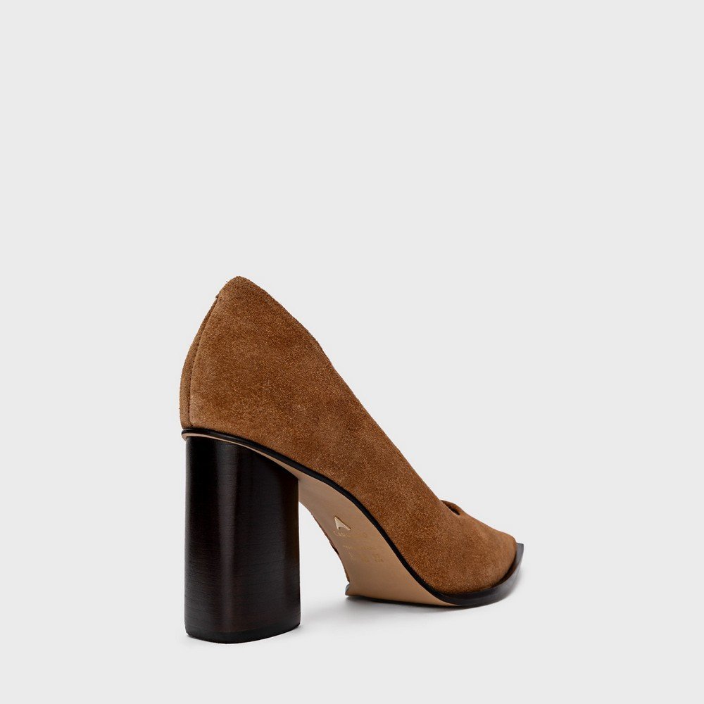 Scarpin Salto Alto Carrano 978001 Marrom 3