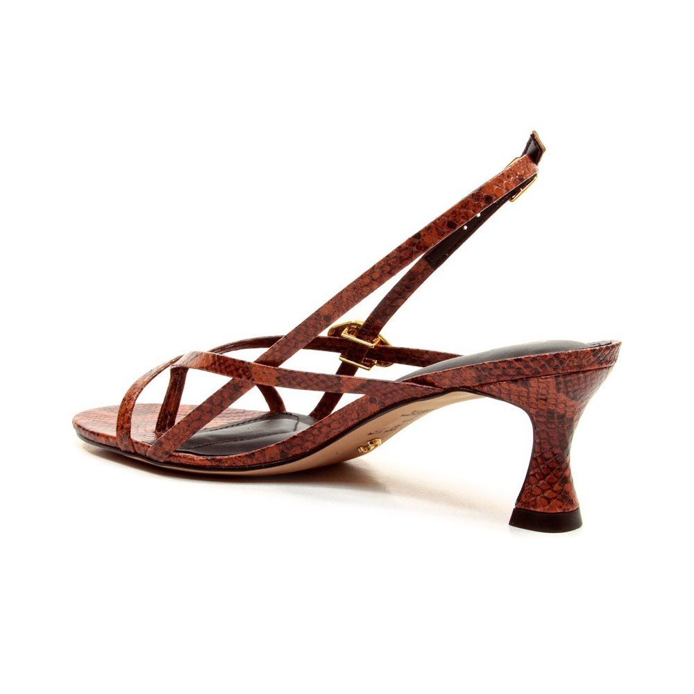 Sandália animal print Cecconello 2920001 Marrom 3