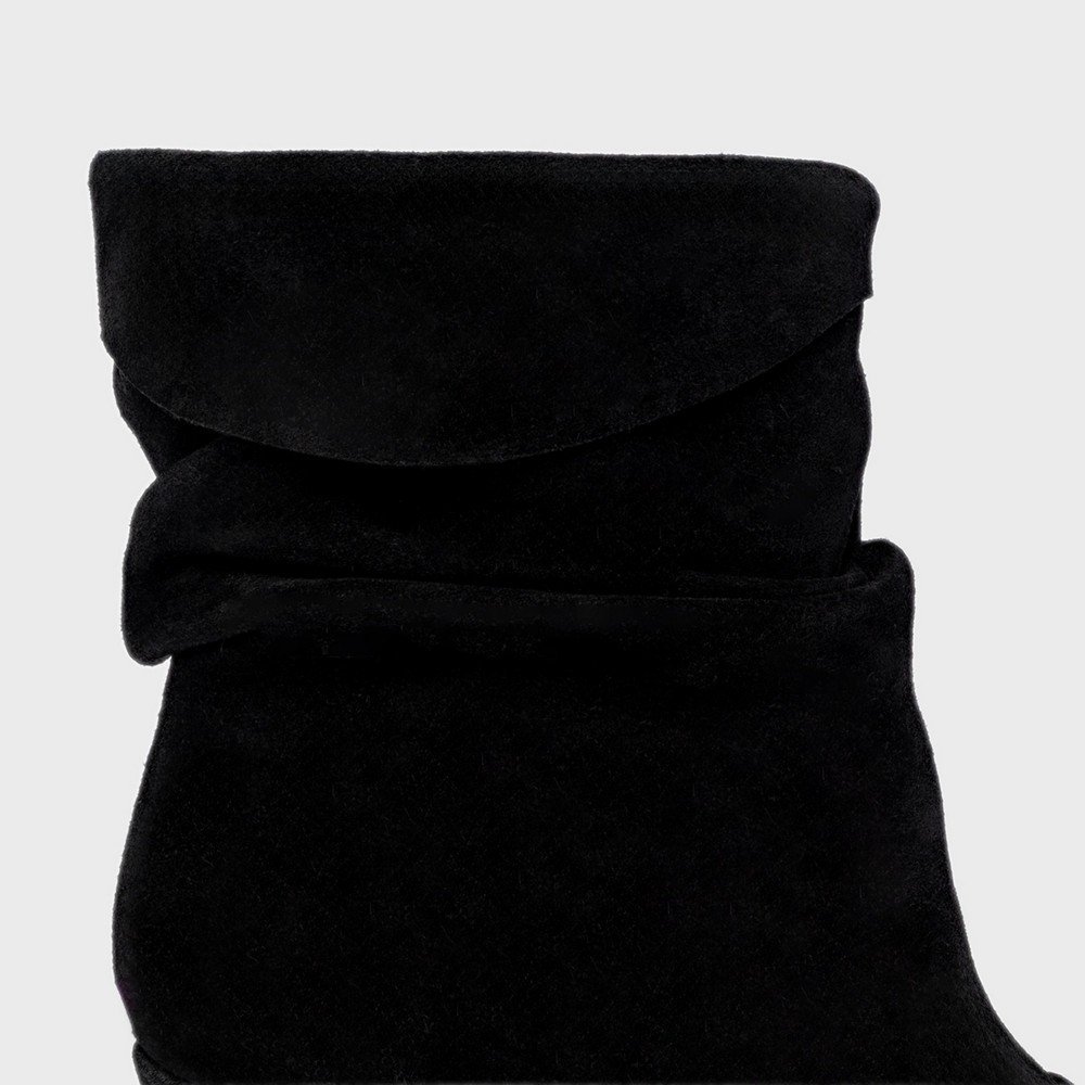 Bota Slouchy Suede Carrano 853019C Preto 4