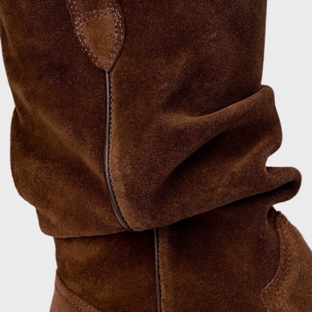 Bota Western Slouchy Carrano 752009 Marrom 4