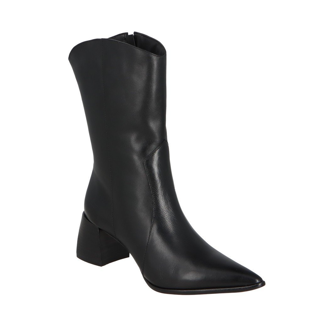 Bota cano médio Luiza Barcelos 12320003 Preto 2