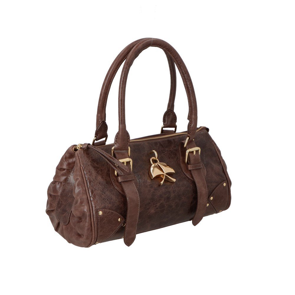 Bolsa Bowling Luiza Barcelos 77771379 Marrom 2