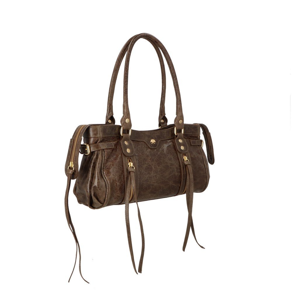 Bolsa Baguete Luiza Barcelos 77771416 Marrom Escuro 2