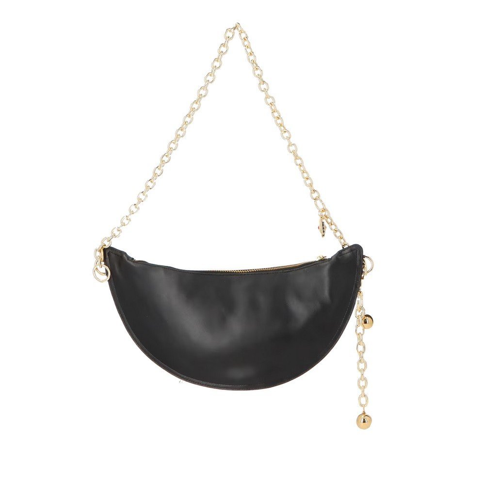 Bolsa Meia Lua Luiza Barcelos 77771420 Preto 3