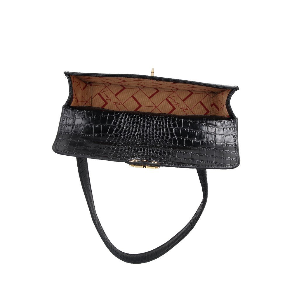 Bolsa Estruturada Luiza Barcelos 77771412 Preto 4