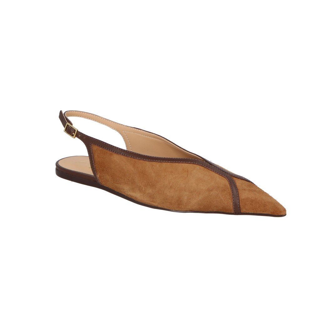 Sapatilha Slingback Luiza Barcelos 14430011 Marrom 2