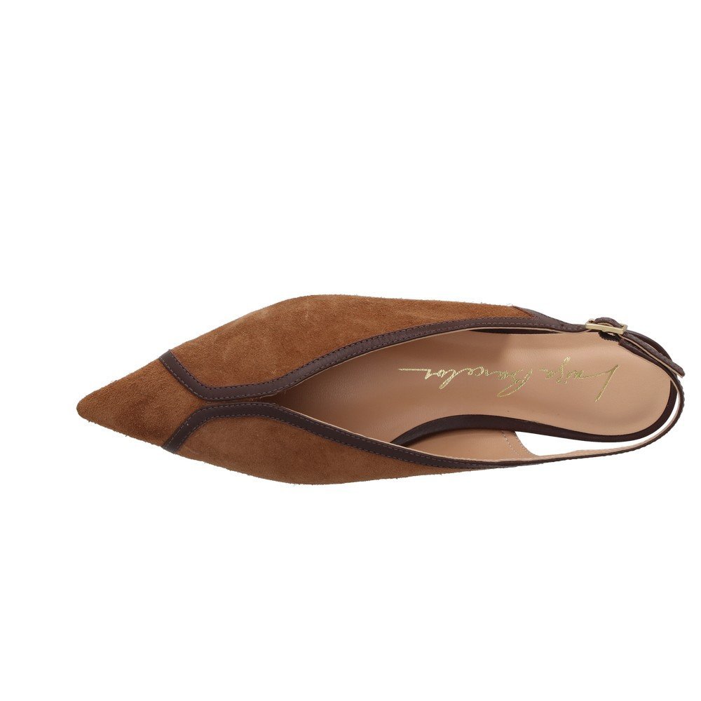 Sapatilha Slingback Luiza Barcelos 14430011 Marrom 4