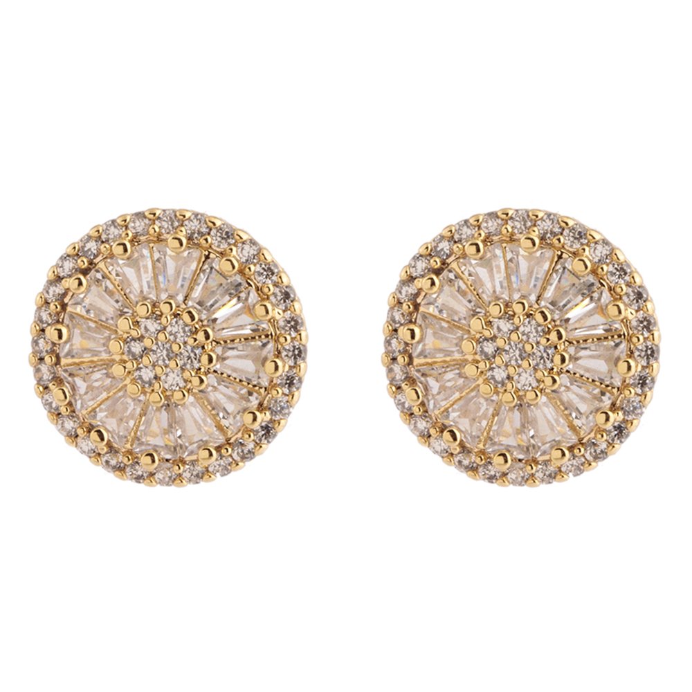 Brinco Feminino Highlight Dourado Glow Pearls