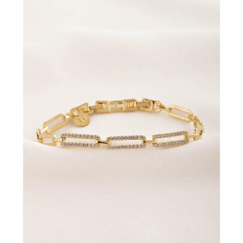 Pulseira Feminina Wide Electra Dourado 2