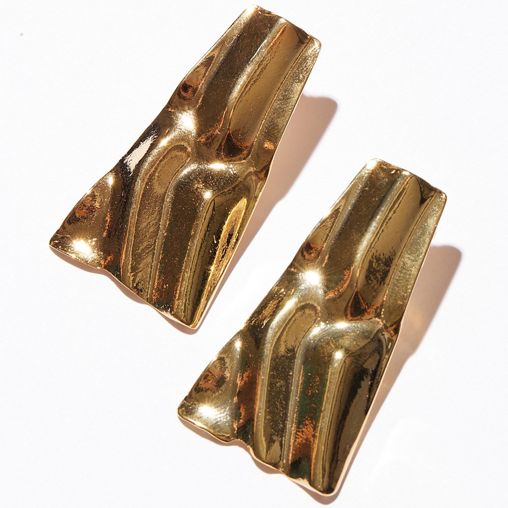 Brinco Feminino Movimento Dourado Dourado 3