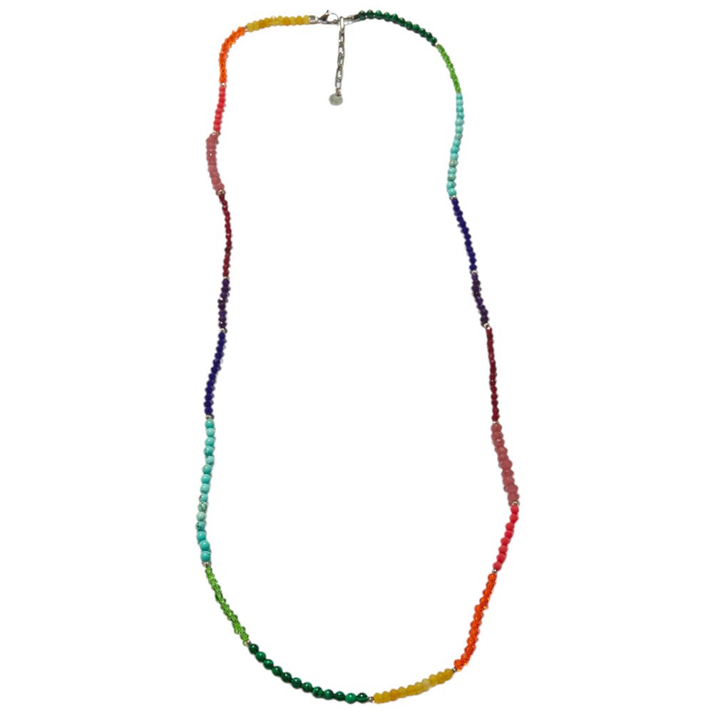 Colar Masculino Energy Sete Chakras Elementum Multicores 1