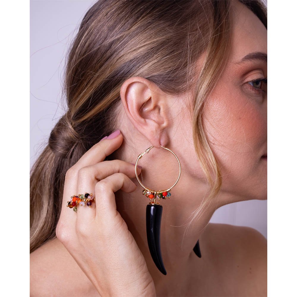 Brinco Feminino Color Spirit Dourado Gipsy Soul Dourado 2