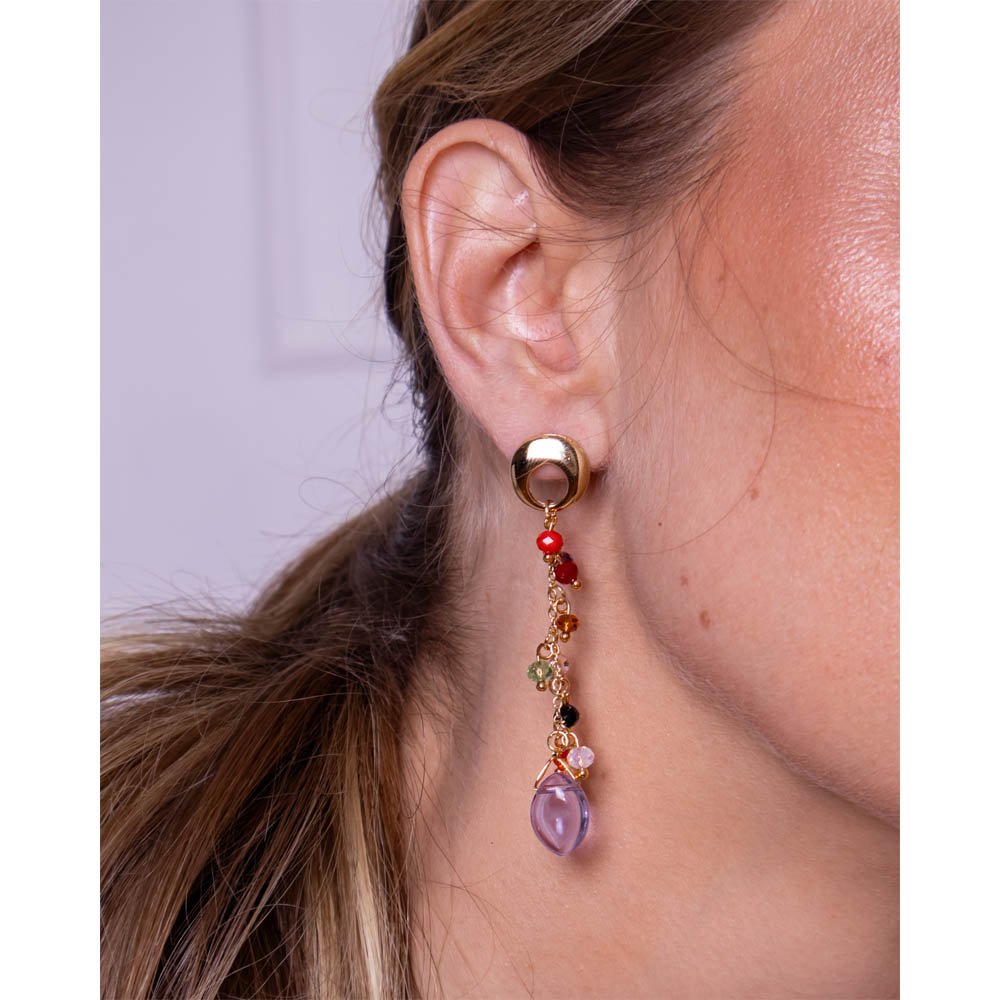 Brinco Feminino Drop Dourado Gipsy Soul Dourado 2