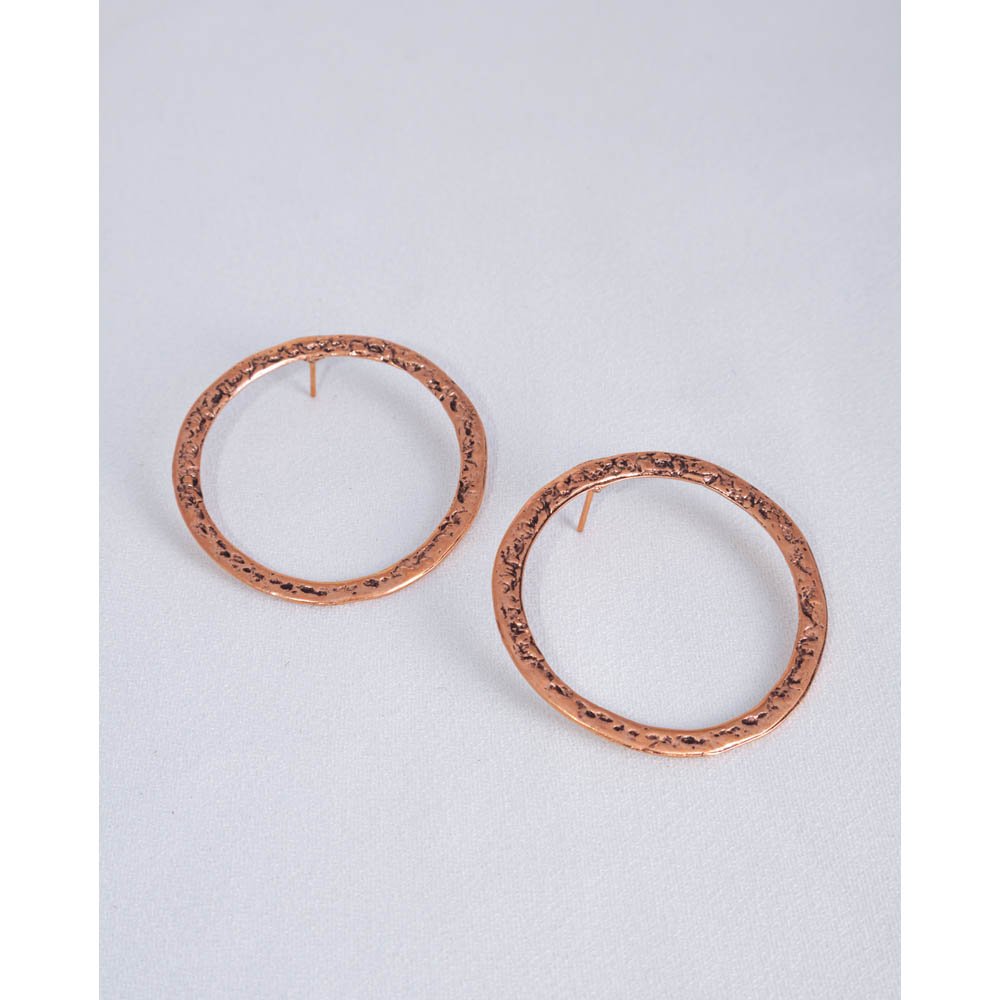 Brinco Feminino Hoop Rustic Cobre Gipsy Soul Cobre 4