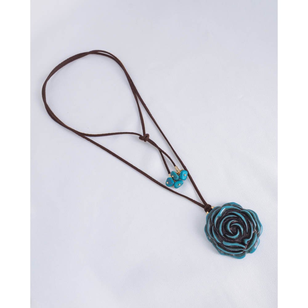 Colar Feminino Blue Cord Dourado Gipsy Soul Dourado 4